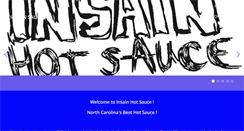 Desktop Screenshot of insainhotsauce.com